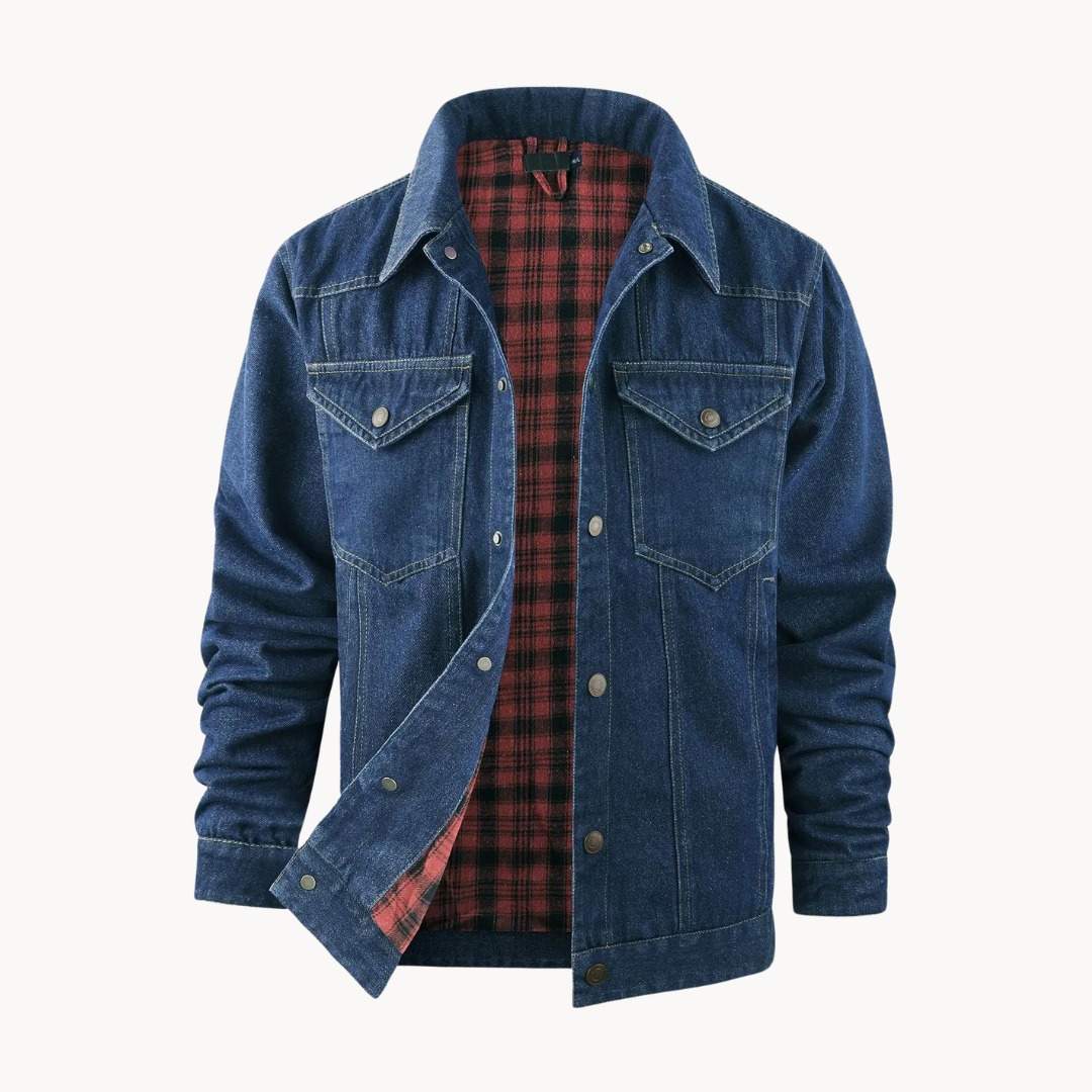 Atlas | Veste de chemise en flanelle douillette avec doublure