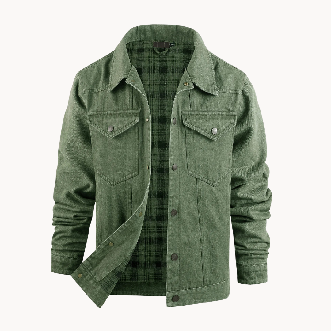 Atlas | Veste de chemise en flanelle douillette avec doublure