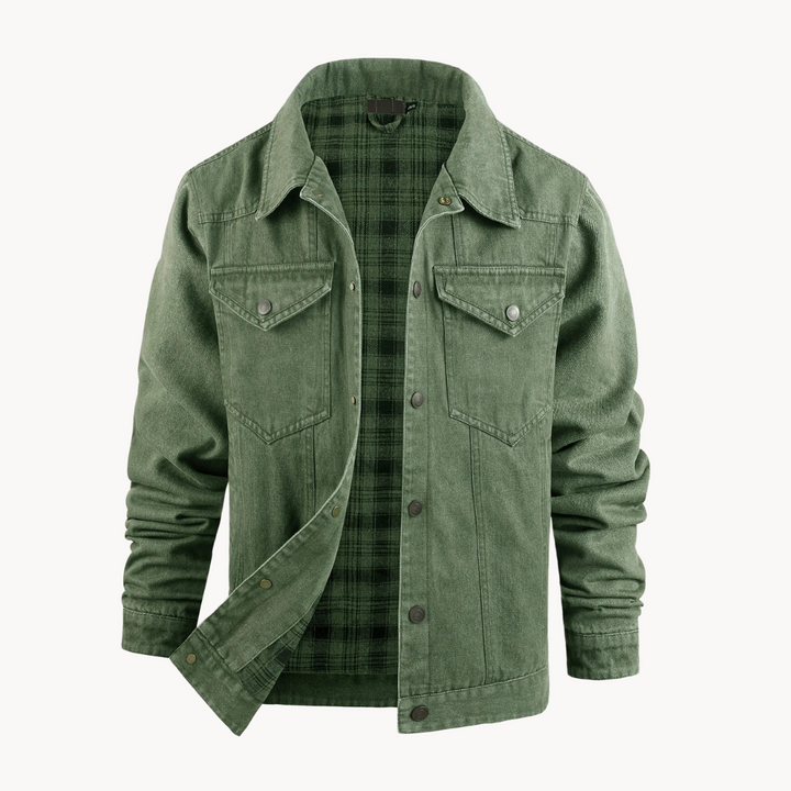 Atlas | Veste de chemise en flanelle douillette avec doublure