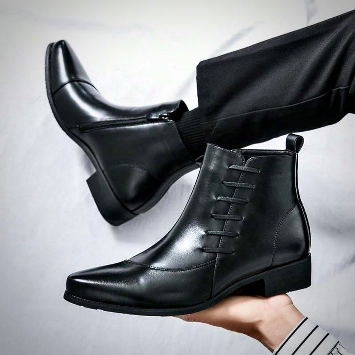 Élevez votre style avec les bottes habillées en cuir Easton