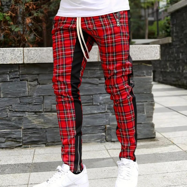 ALOIS - Pantalon à carreaux élégant pour l'homme moderne