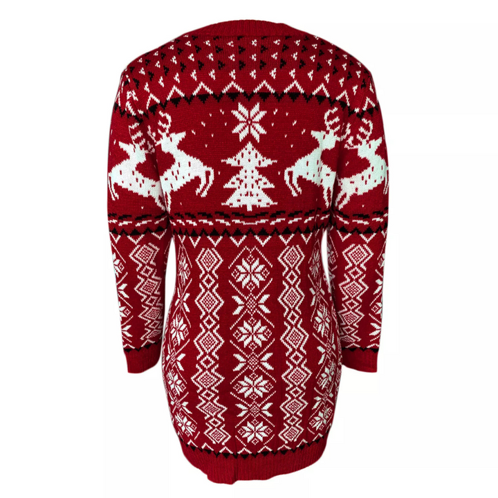 Lydia | Robe de Noël féminine en tricot | Lovely Warm