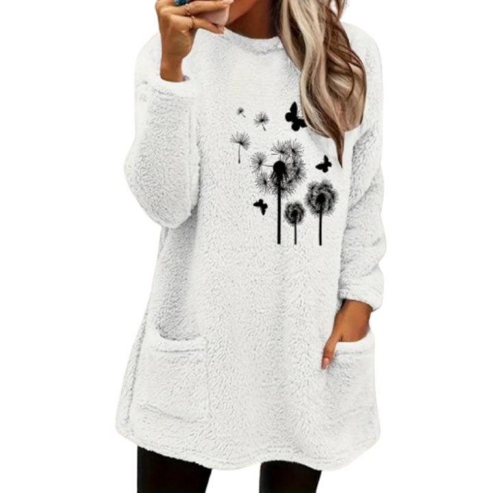 Arceli | Pull long et surdimensionné pour femme | Merveilleusement chaud et confortable