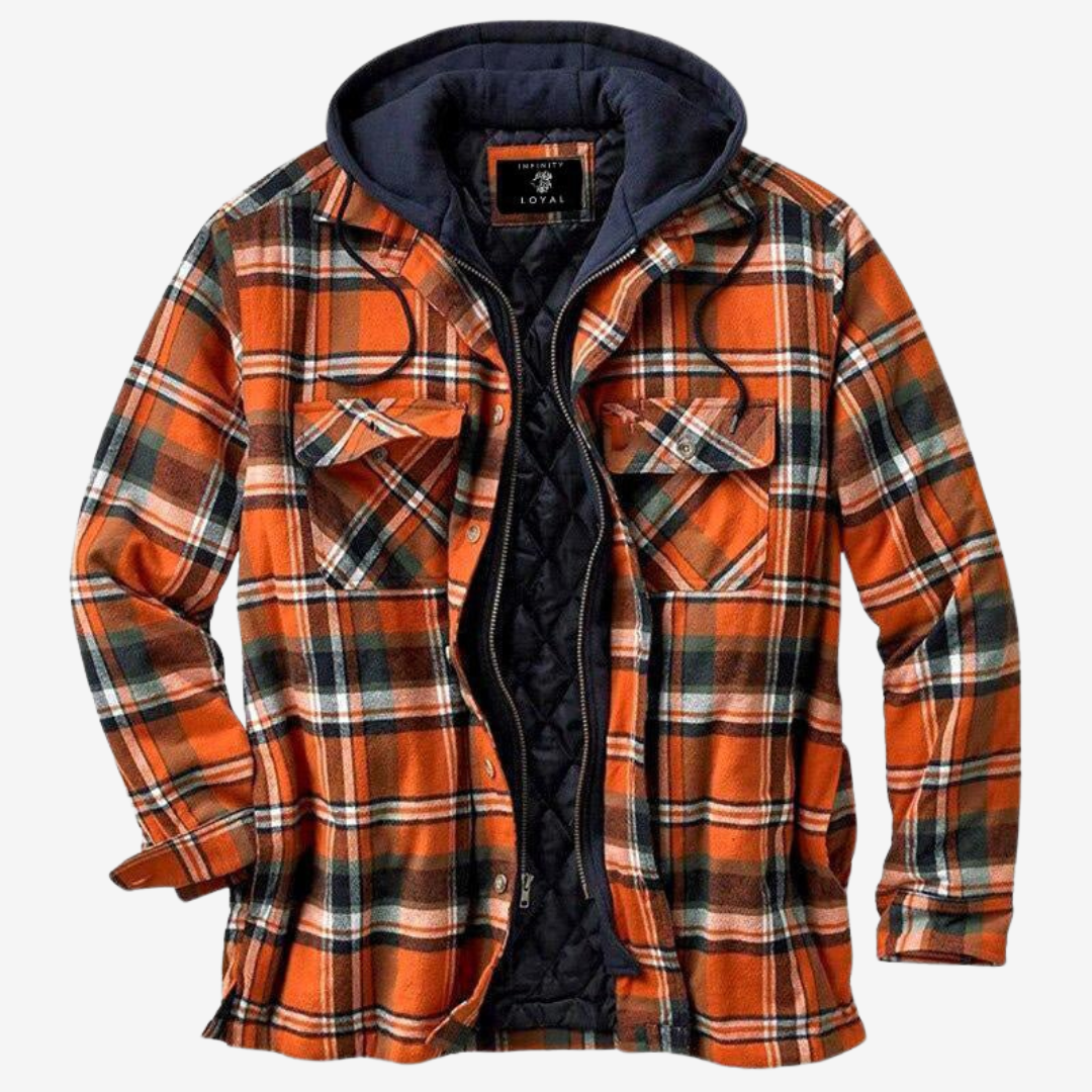 Lowell™ – Veste en Flanelle Douce et Confortable