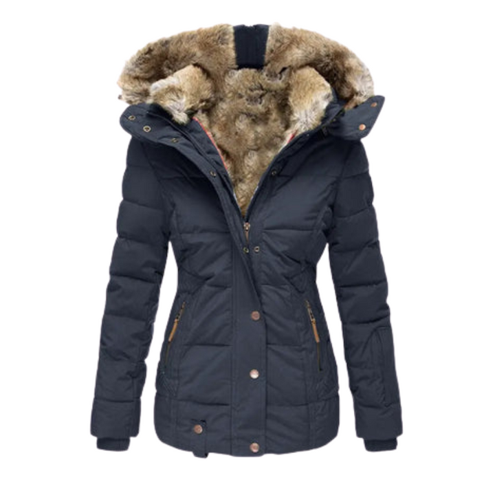 Nienke | Manteau d'hiver élégant pour femmes avec capuche confortable