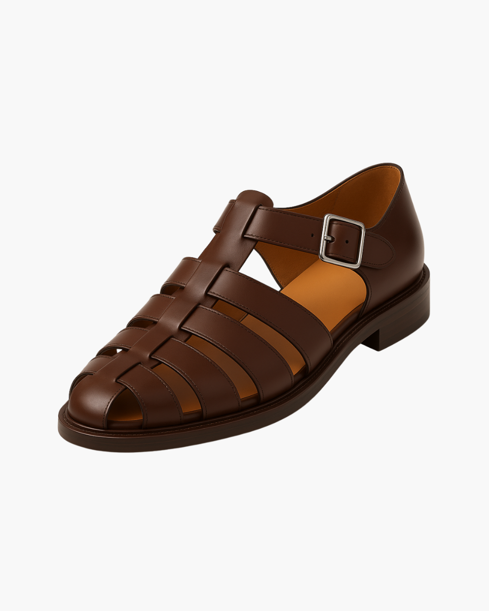 Renaud – Sandale Fermée à Boucle Élégante – Confort et Style Chic