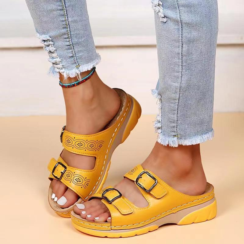 Famke - Sandales orthopédiques de luxe pour un confort optimal