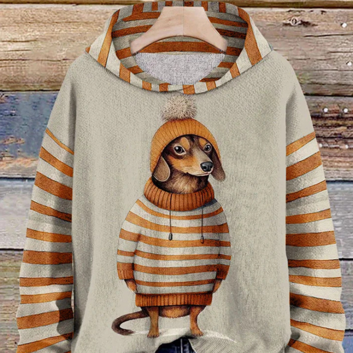 Leonora Women's Striped Hoodie : L'essentiel pour l'hiver !
