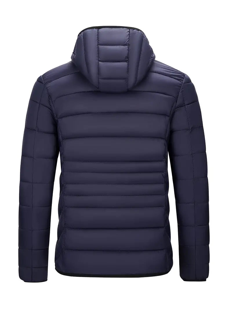 Veste matelassée élégante avec capuche pour hommes - Erik