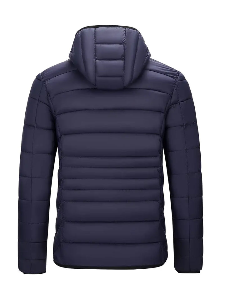 Veste matelassée élégante avec capuche pour hommes - Erik
