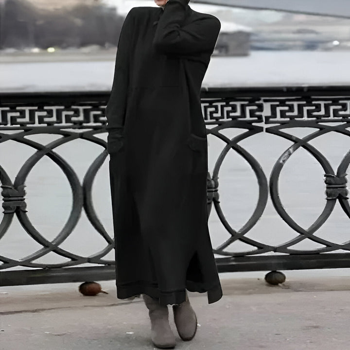 Chimene™ - Robe Longue d'Hiver Douce et Confortable