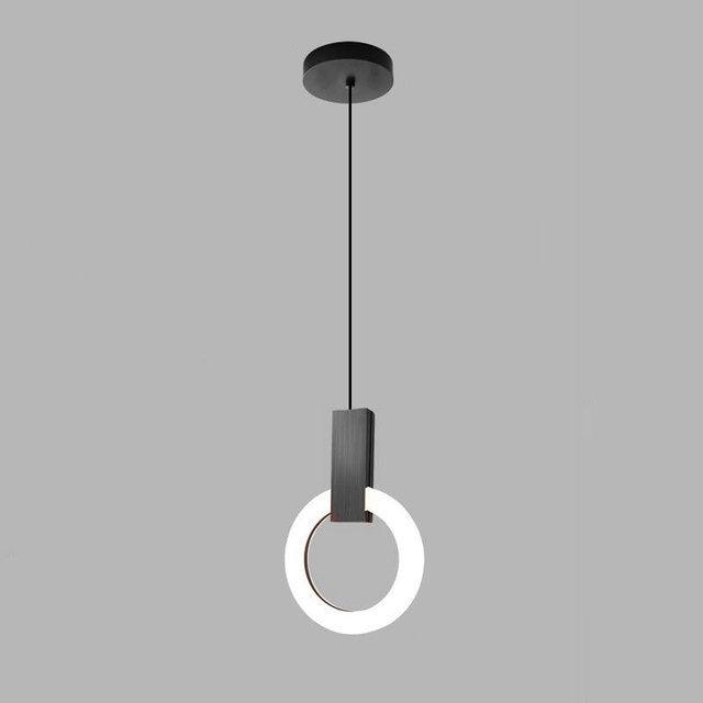 Elégante lampe pendante LED nordique