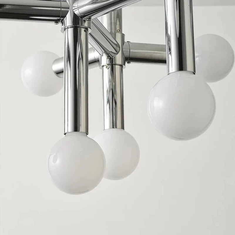 Lustre scandinave moderne en verre pour une atmosphère élégante
