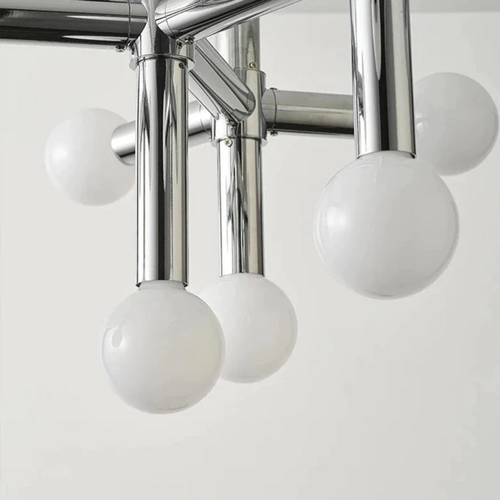 Lustre scandinave moderne en verre pour une atmosphère élégante