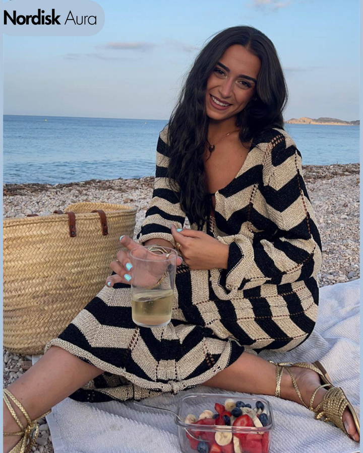 Claudia | Robe ondulée enchanteresse