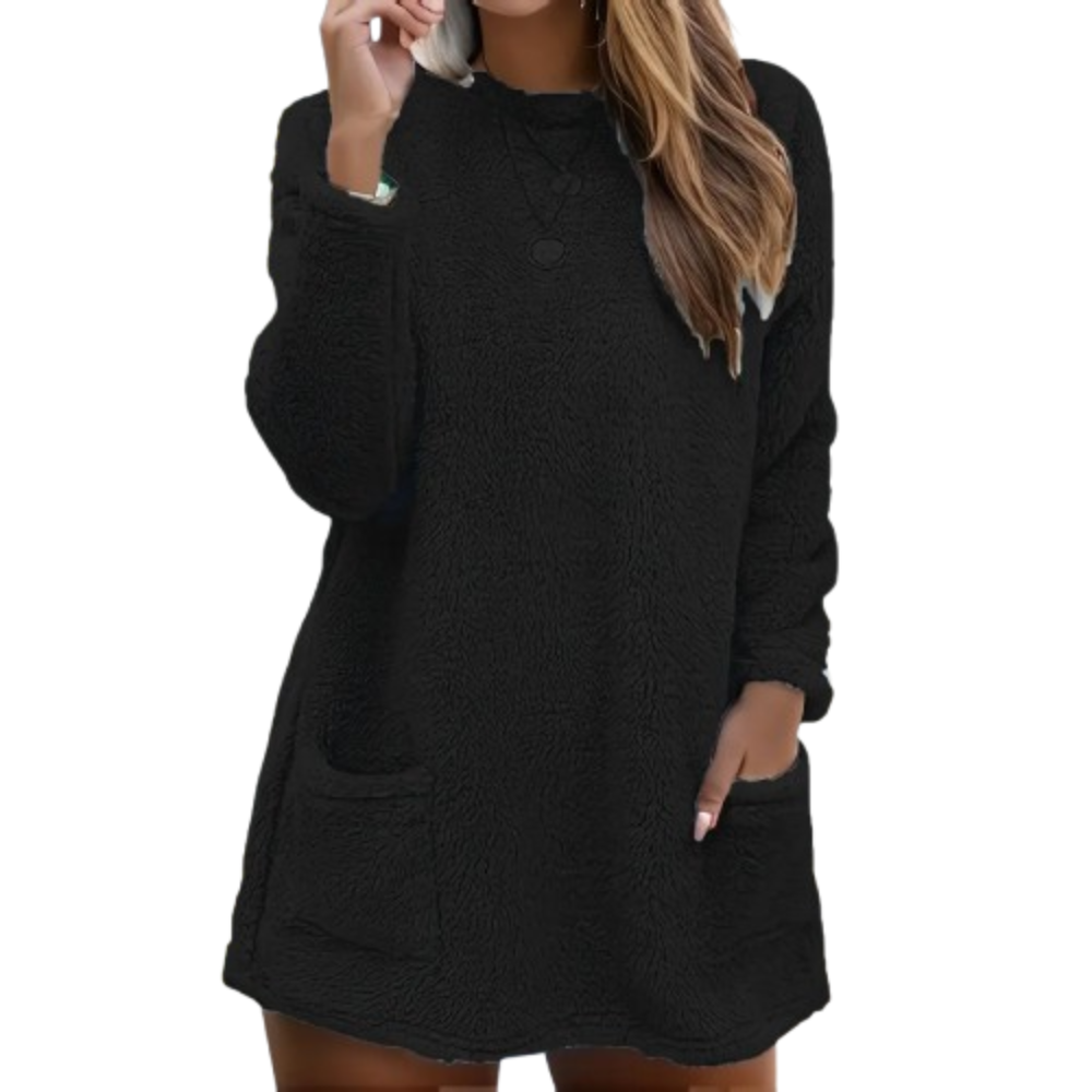 Janine | Pull long d'hiver pour femme | Merveilleusement chaud et confortable