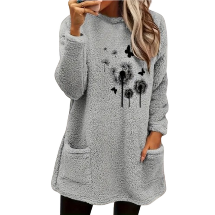Arceli | Pull long et surdimensionné pour femme | Merveilleusement chaud et confortable