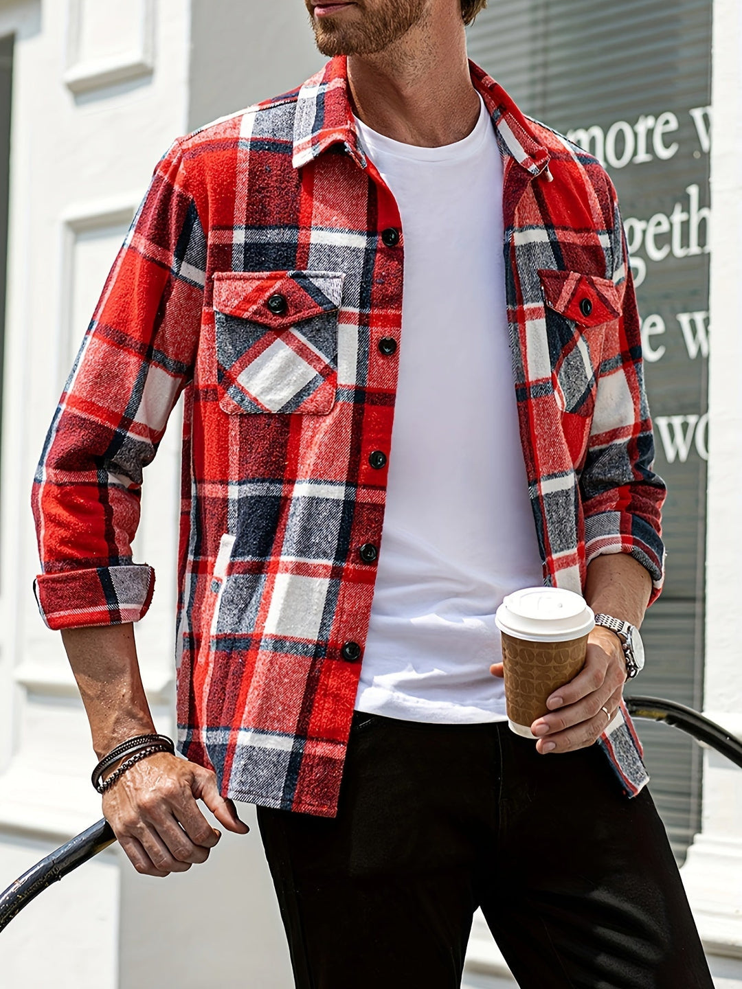 Gilet de bûcheron stylé de William