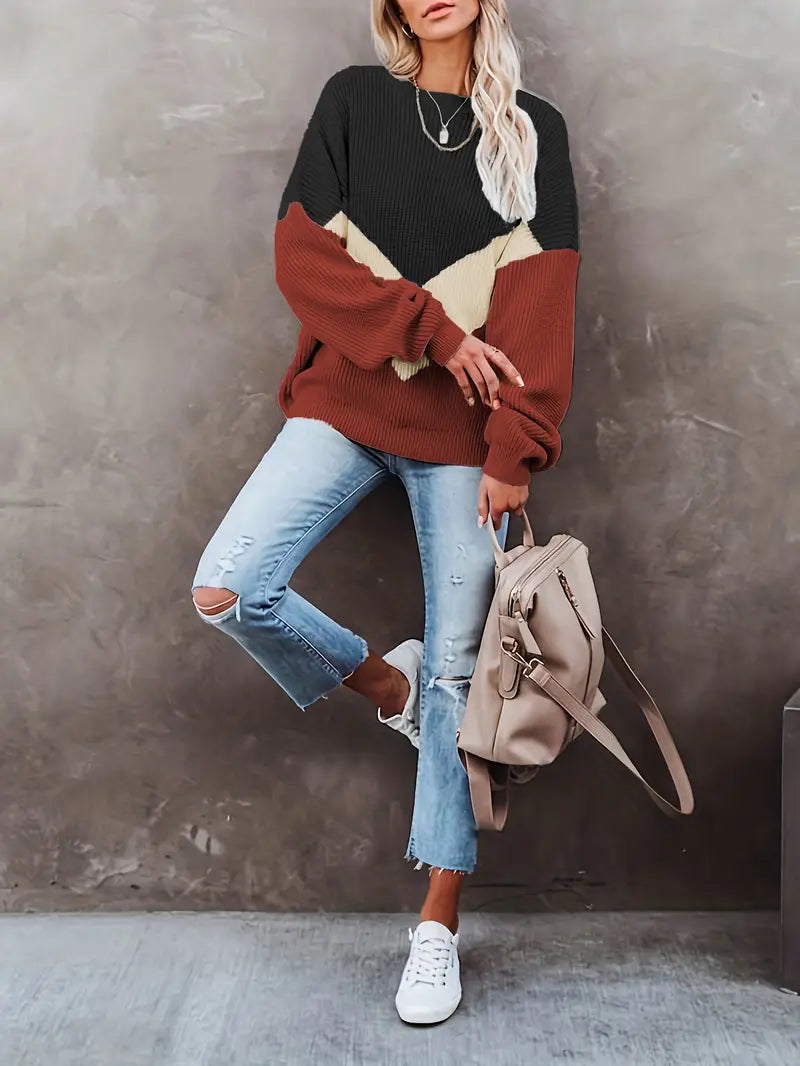 Geena - Elegant Pullover à manches longues pour femmes