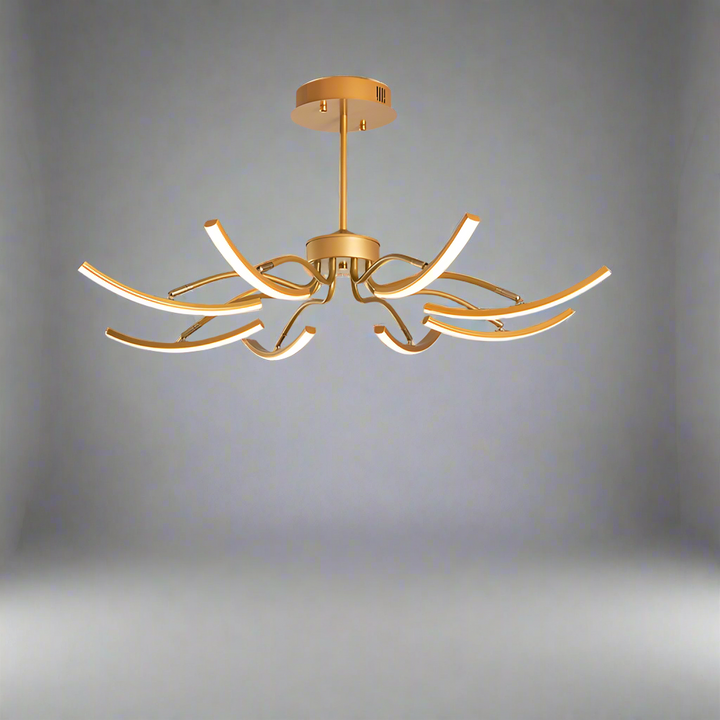 Plafonnier élégant et brillant