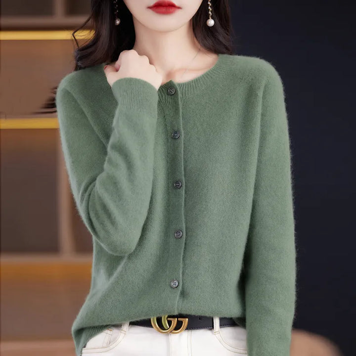 Noelle™ - Cardigan en Laine Douillet