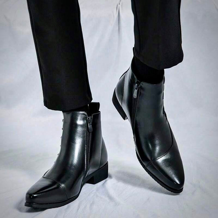 Élevez votre style avec les bottes habillées en cuir Easton