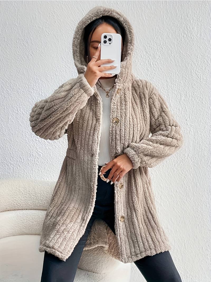 Livira - Élégant long sweat à capuche pour femmes