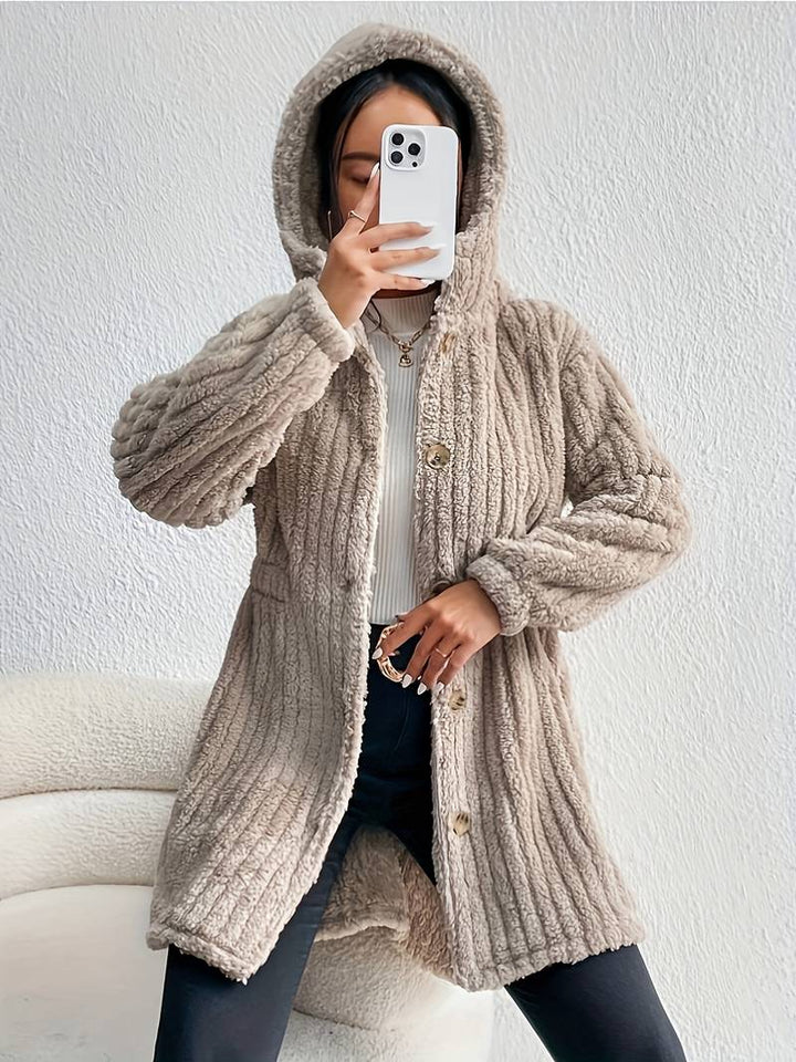 Livira - Élégant long sweat à capuche pour femmes