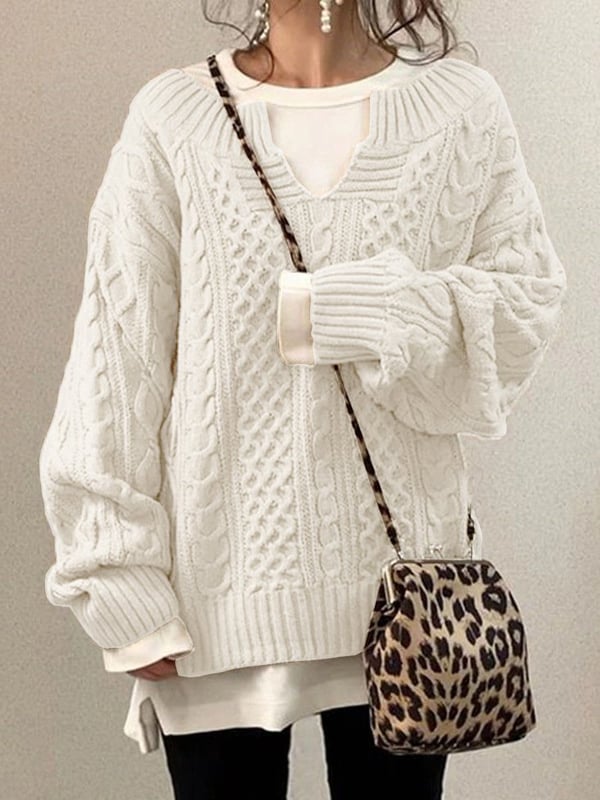 Belle™ - Pull Oversize Élégant