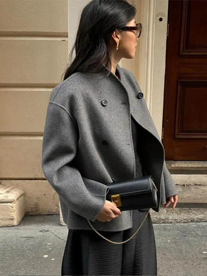 Sophia Cozy Oversized Wool Jacket