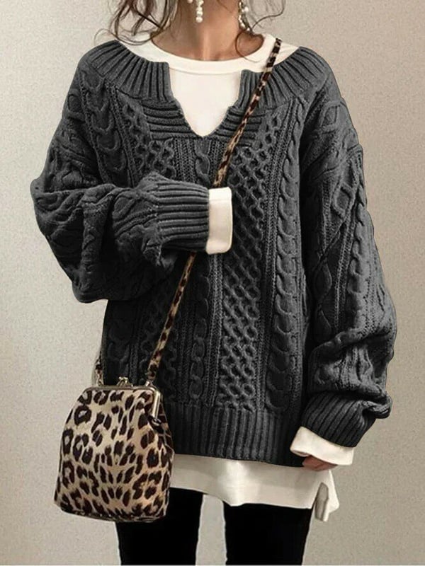 Belle™ - Pull Oversize Élégant