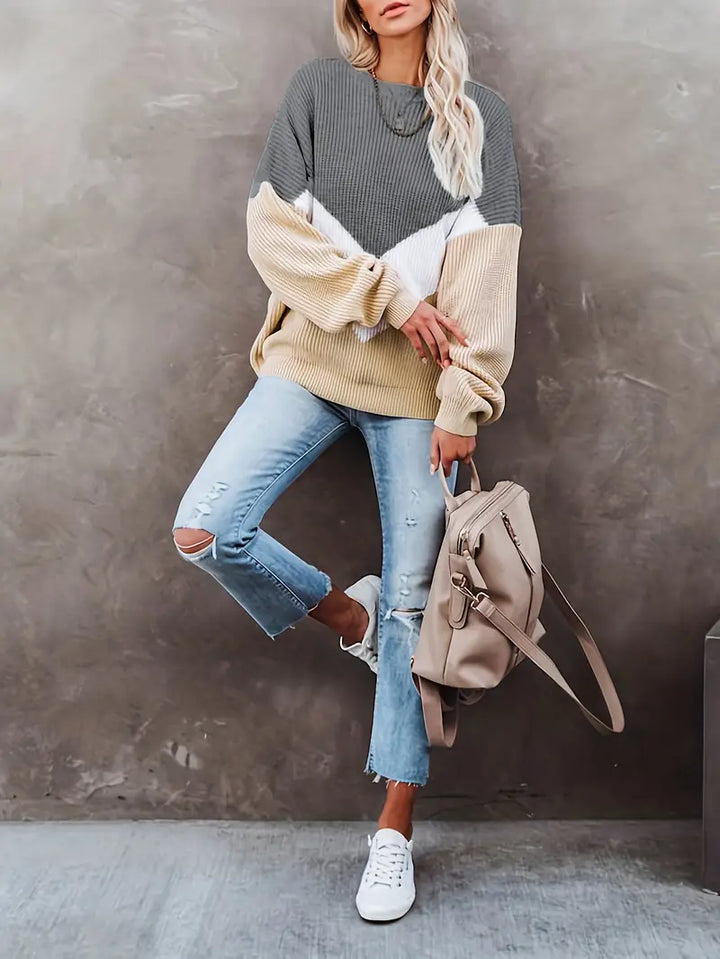 Geena - Elegant Pullover à manches longues pour femmes