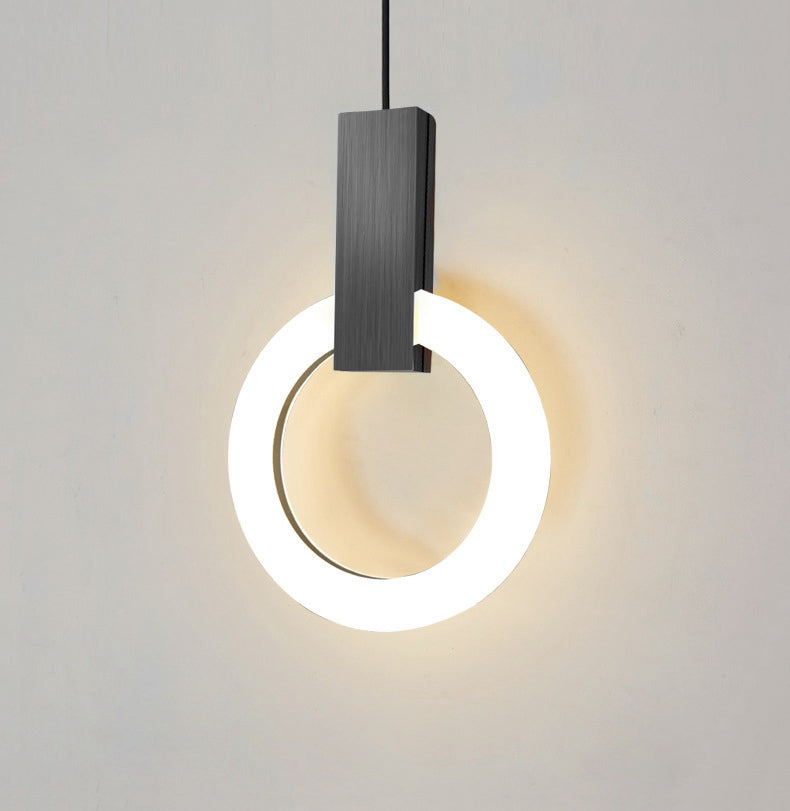 Elégante lampe pendante LED nordique