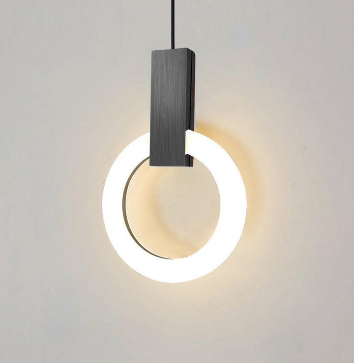 Elégante lampe pendante LED nordique
