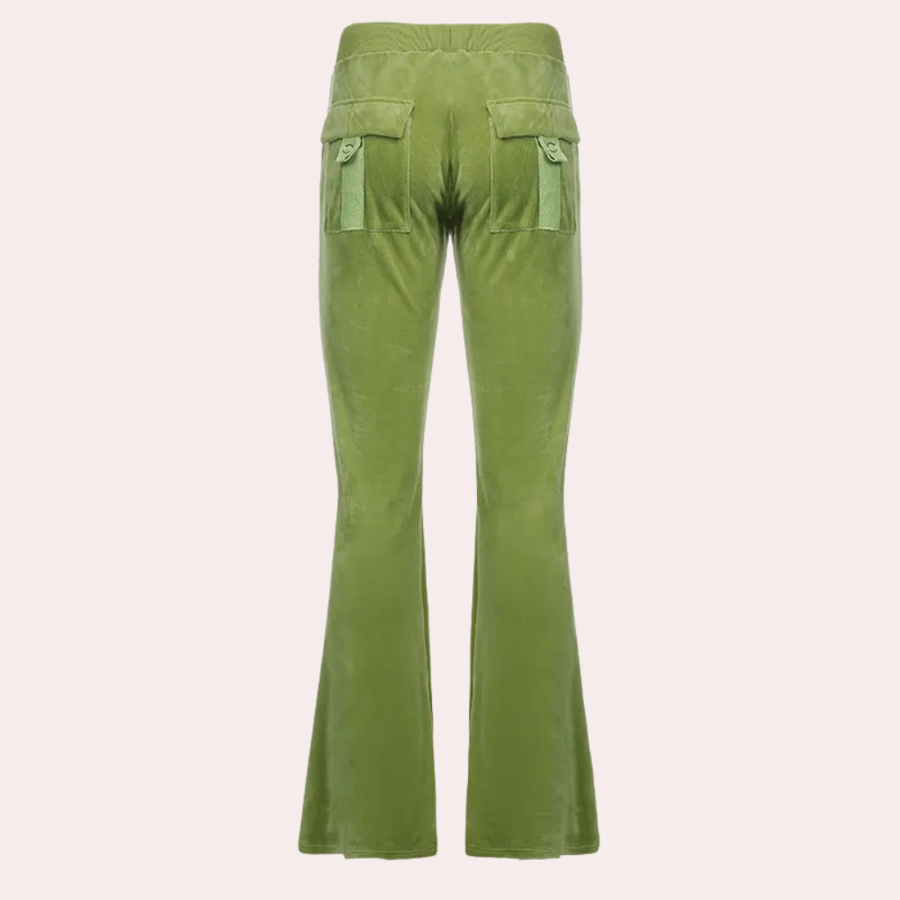 Pantalon évasé décontracté pour femmes - Miliani Collection