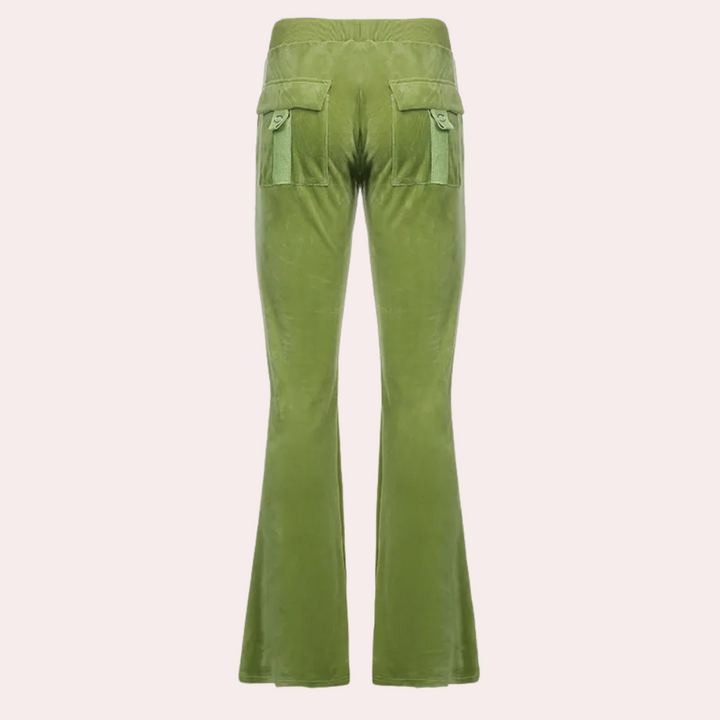 Pantalon évasé décontracté pour femmes - Miliani Collection