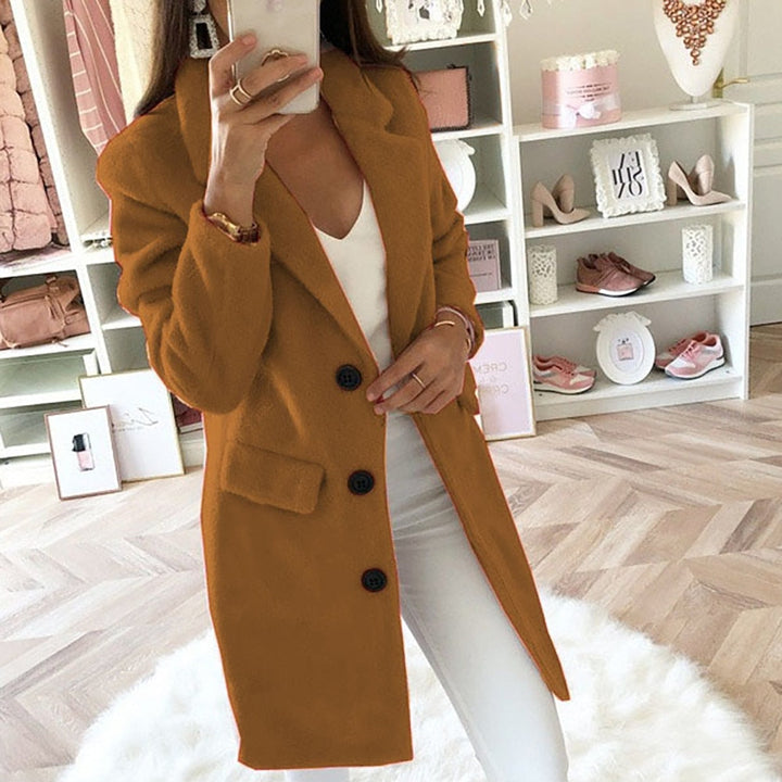 Manteau d'automne élégant et douillet pour un confort optimal