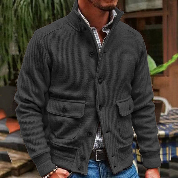 Nils - Veste tendance avec col montant élégant