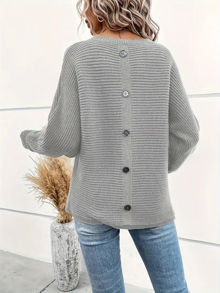 Franca - Pull élégant pour femmes avec manches chauve-souris à la mode