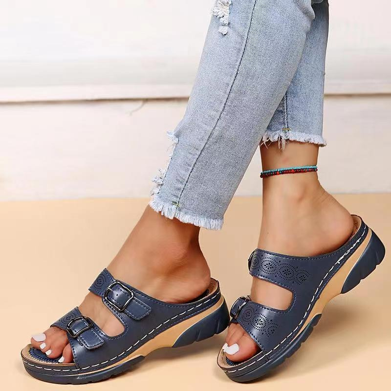 Famke - Sandales orthopédiques de luxe pour un confort optimal