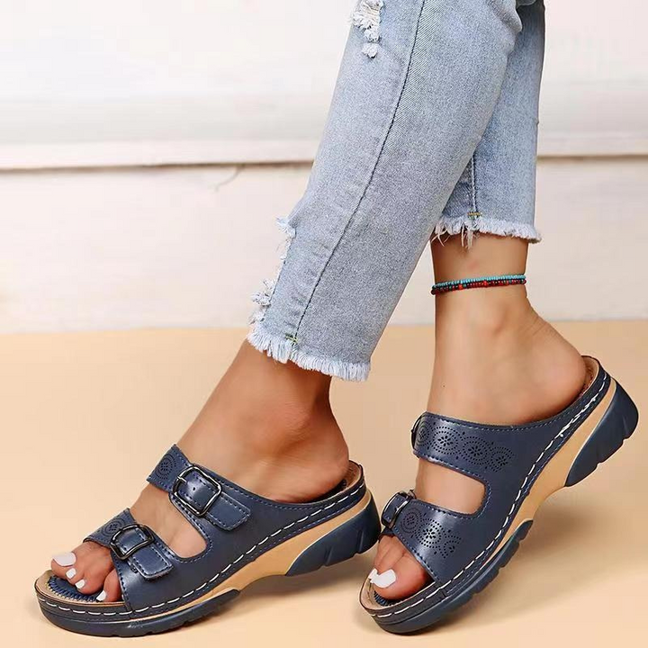 Famke - Sandales orthopédiques de luxe pour un confort optimal