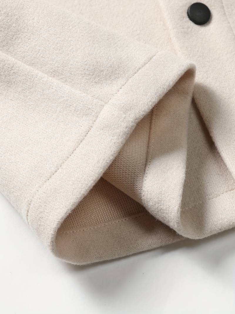 Luca | Chemise en laine luxueuse pour un look élégant