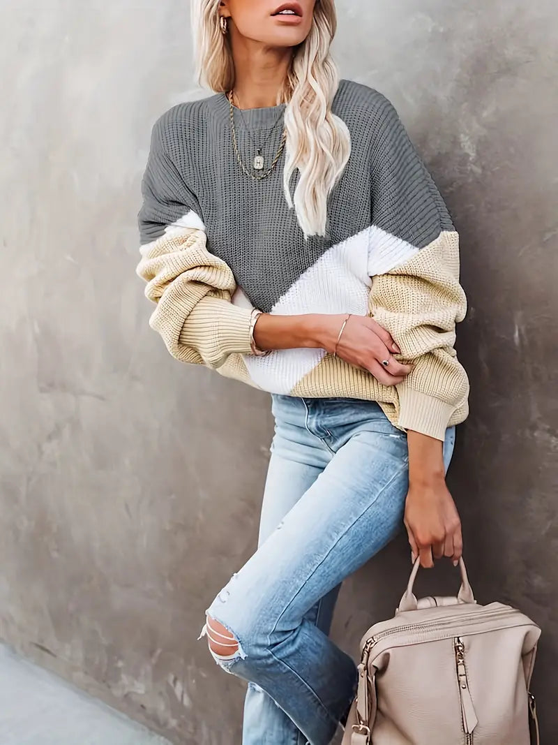 Geena - Elegant Pullover à manches longues pour femmes