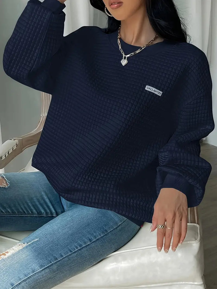 Galadriel - Pull gaufré élégant et confortable pour femmes