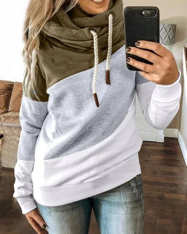 Ginevieve - Sweat à capuche d'hiver chaud et élégant pour femmes
