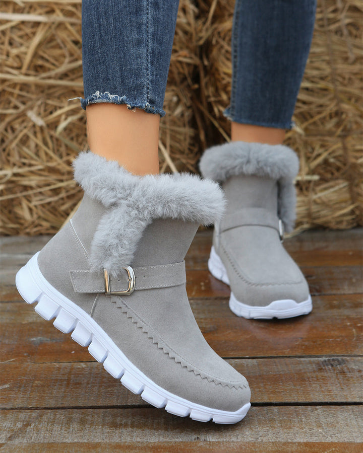 Bottes de neige isolées ultra-confortables