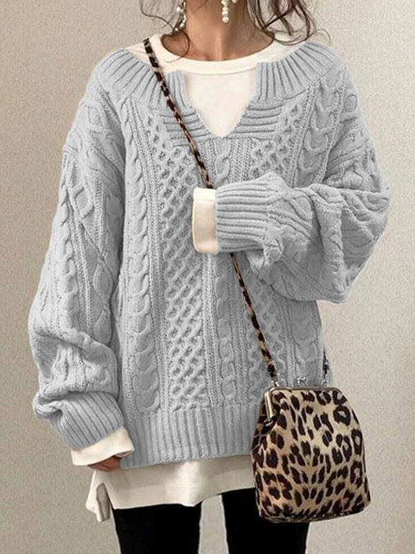 Belle™ - Pull Oversize Élégant