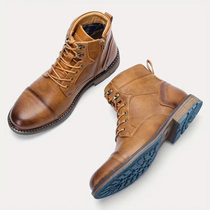 Dallas - Bottes Oxford en cuir exquis fabriquées à la main pour un style et un confort ultimes