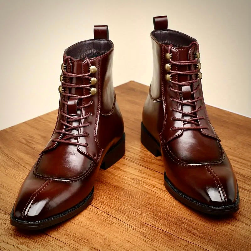 Nash Oxford Leather Ankle Boots - L'élégance intemporelle pour toutes les occasions