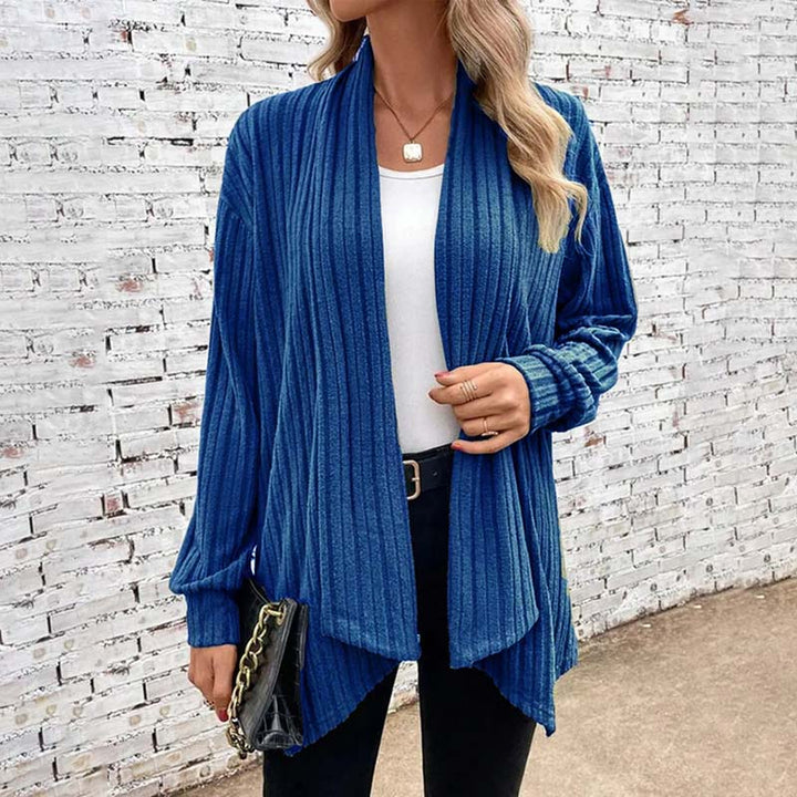 Cardigan décontracté en tricot chic